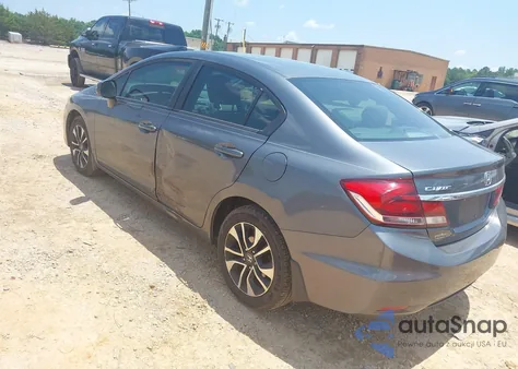 2013 Honda Civic Ex из США, поврежденный, VIN 19XFB2F82DE079441